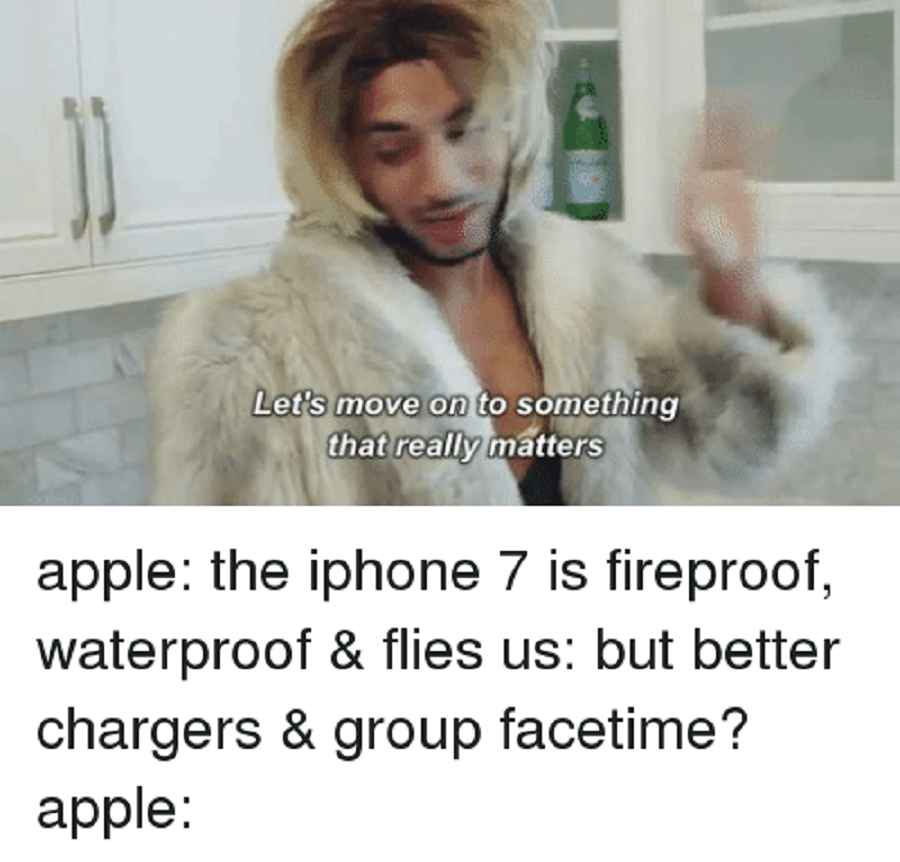 iphone 7 meme