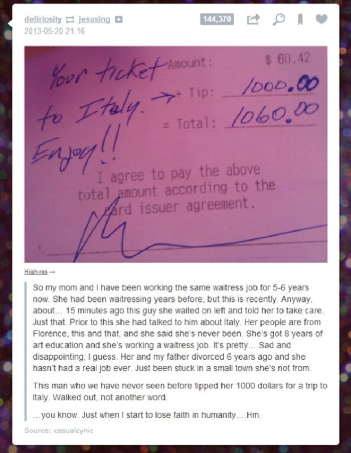 faith in humanity