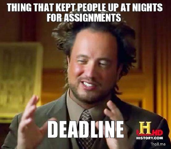 deadline meme