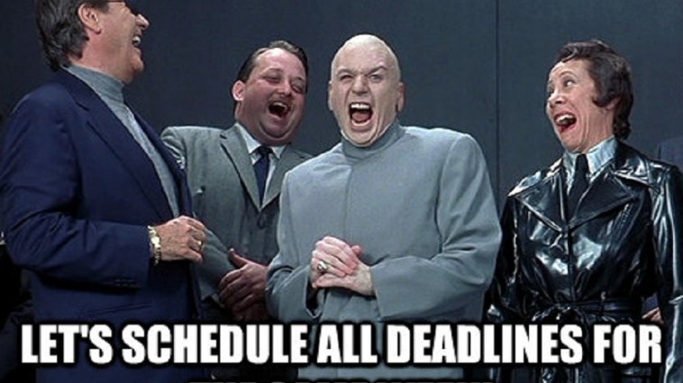 deadline meme