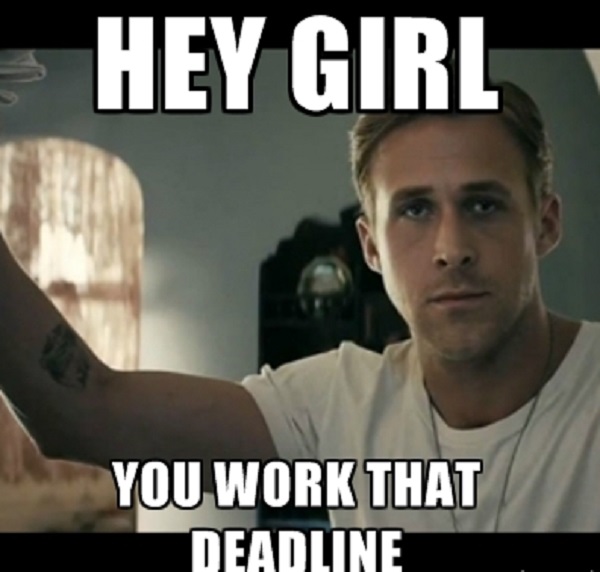 deadline meme