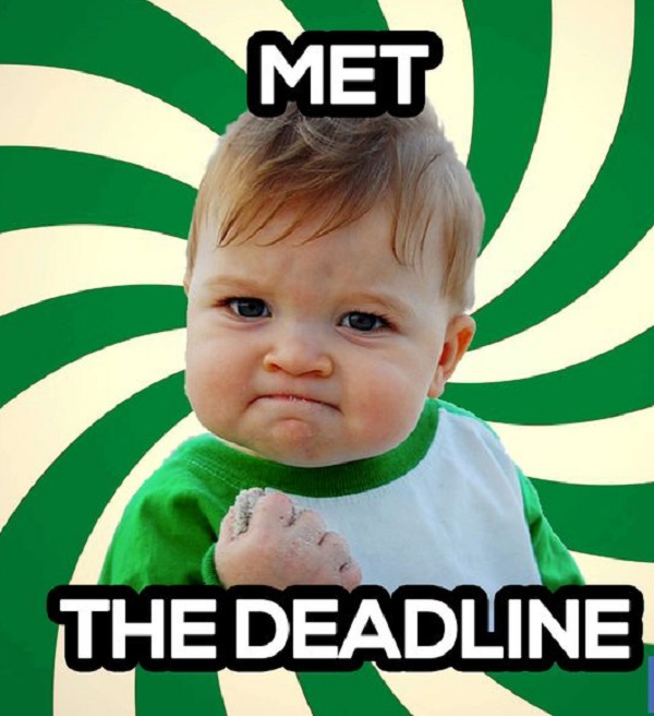 deadline meme