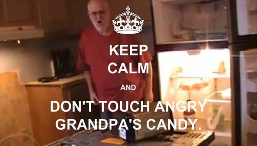 angry grandpa
