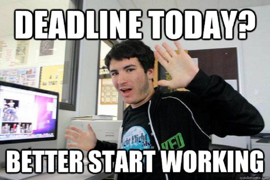 deadline meme