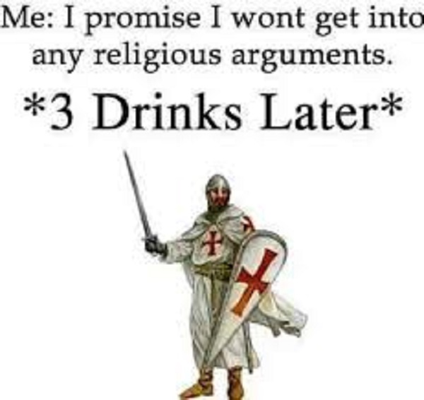 3 drinks later meme