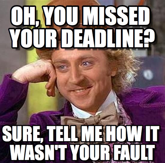 deadline meme