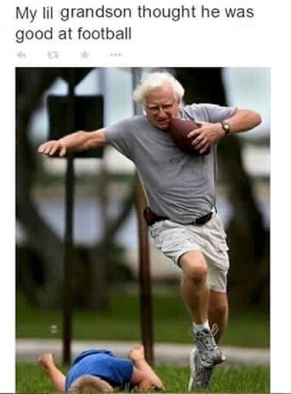 competitive grandpa