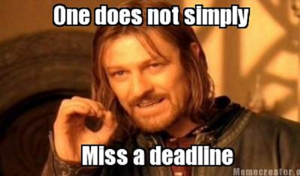 deadline meme