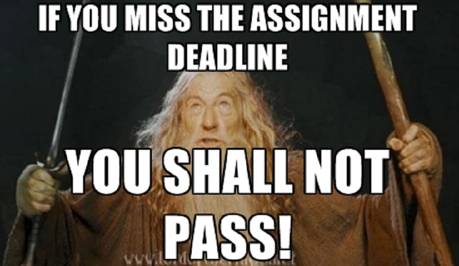 deadline meme