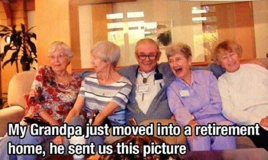 friendly grandpa