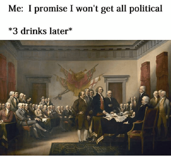 3 drinks later