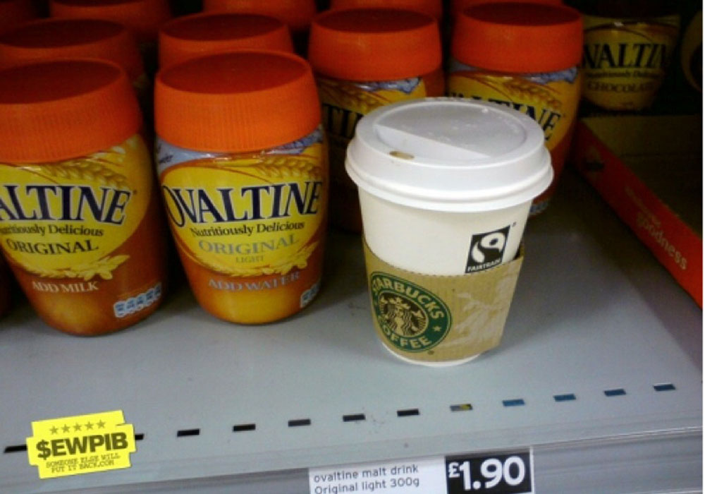 supermarket misplaced