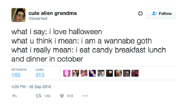 halloween tweets