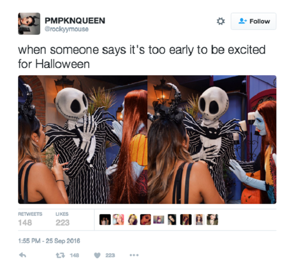 halloween twetes