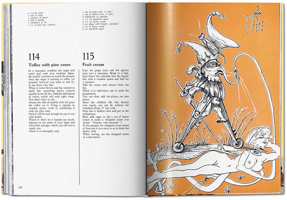 Salvador Dalí's cookbook