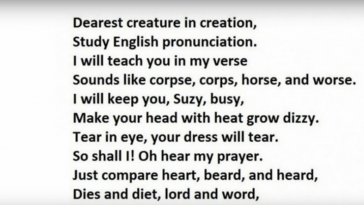 english pronunciation