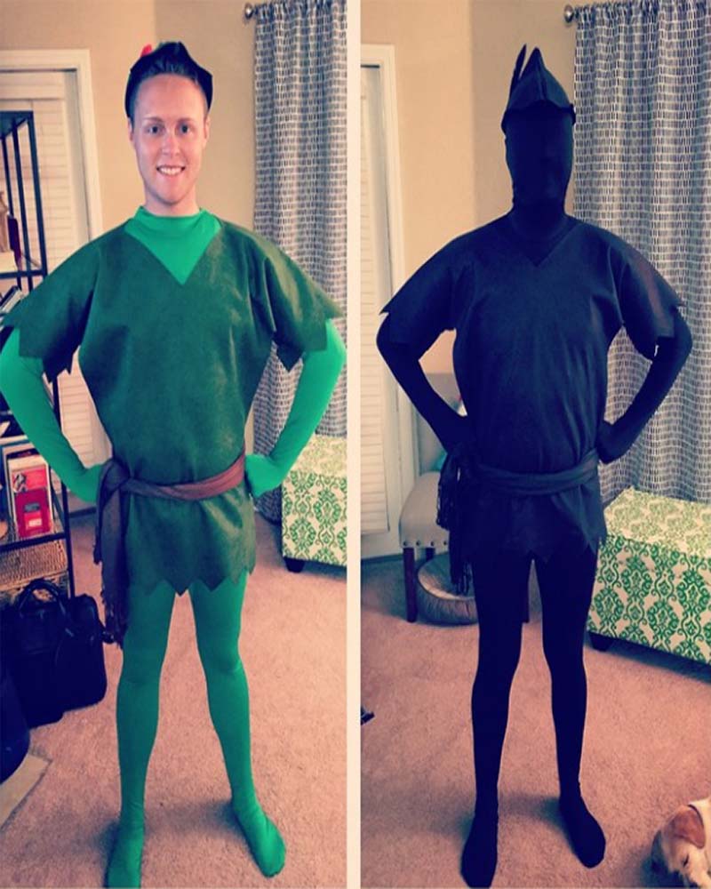 peter-pan and his shadow