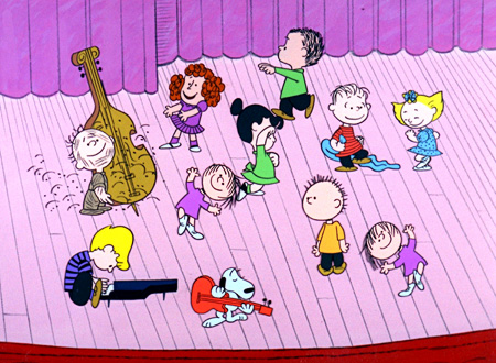 charlie Brown dancing