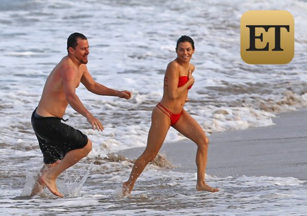 Jenna Dewan and Channing Tatum Enjoy Beach Day