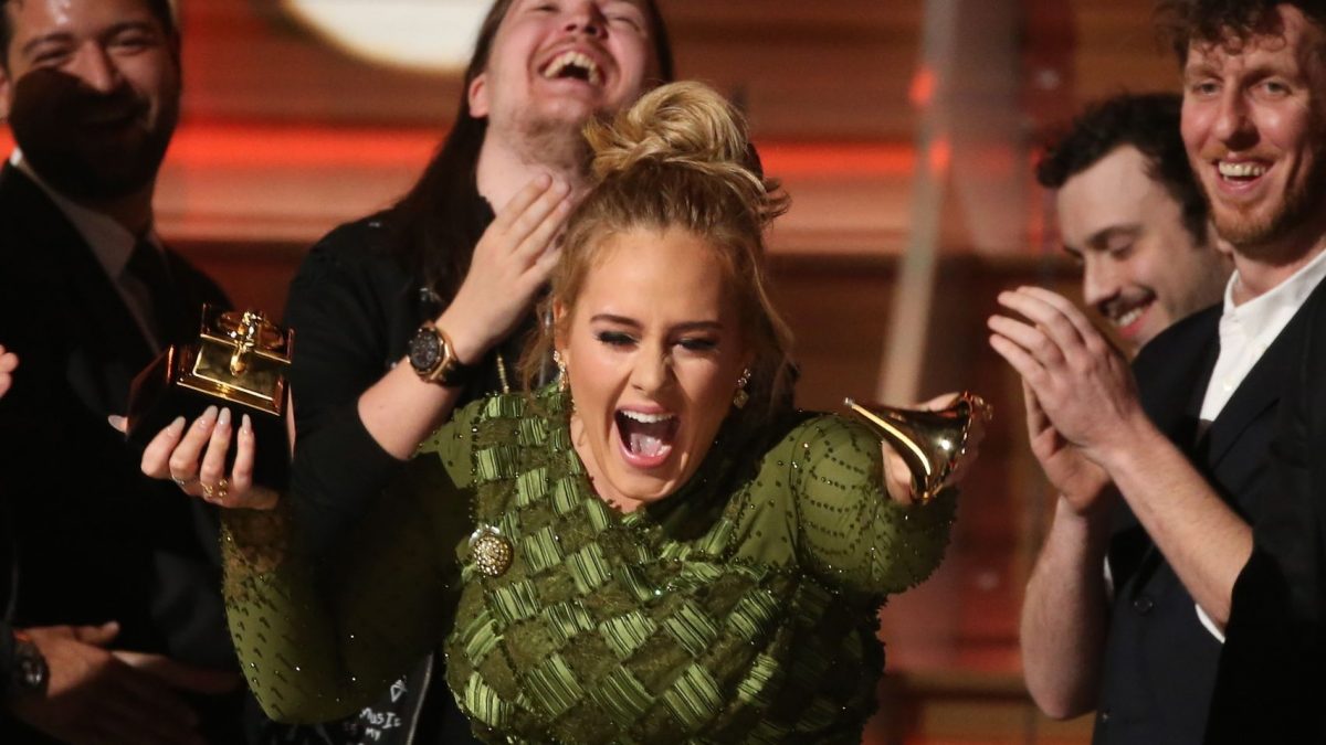 Adele wanted to share the award with Beyonce