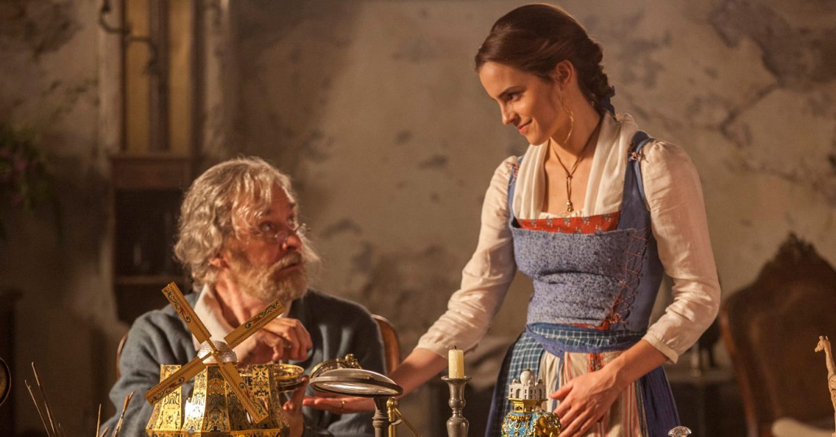Emma Watson playing Belle's role 