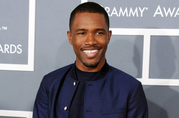 Frank Ocean arrives at the 55th annual Grammy Awards in Los Angeles. Credits: Jordan Strauss.