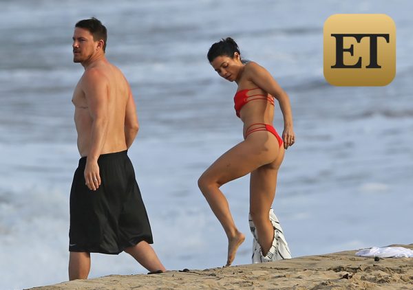 Jenna Dewan and Channing Tatum Enjoy Beach Day