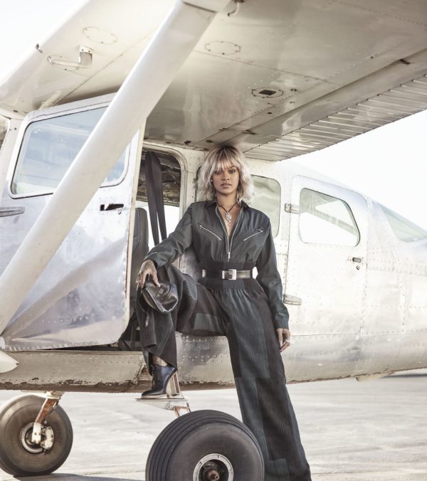 Hermès jacket, $2,100, pants, $3,100, belt, $1,475, and shoes, $1,475, hermes.com; Chopard earrings, price upon request, 800-CHOPARD; Dior Fine Jewelry necklace and rings, prices upon request, 800-929-DIOR Credits: Mariano Vivanco