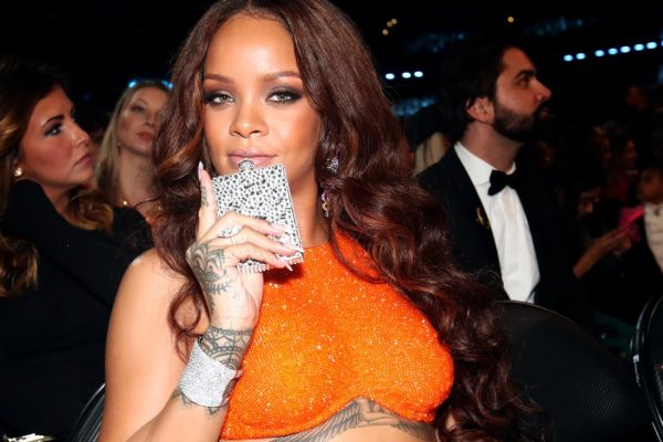 The singer Rihanna during The 59th GRAMMY Awards at STAPLES Center. Credits: Christopher Polk.
