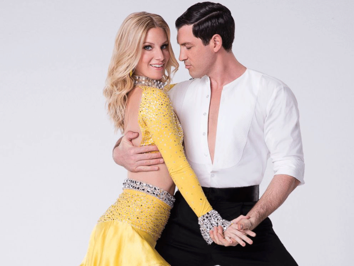 Heather Morris will compete with pro Maksim Chmerkovskiy on the new season of "Dancing With the Stars."