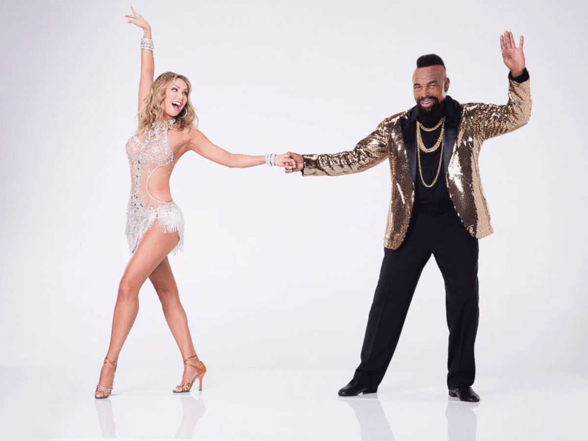 Mr. T, right, will compete with pro Kym Herjavec on the new season of "Dancing With the Stars."