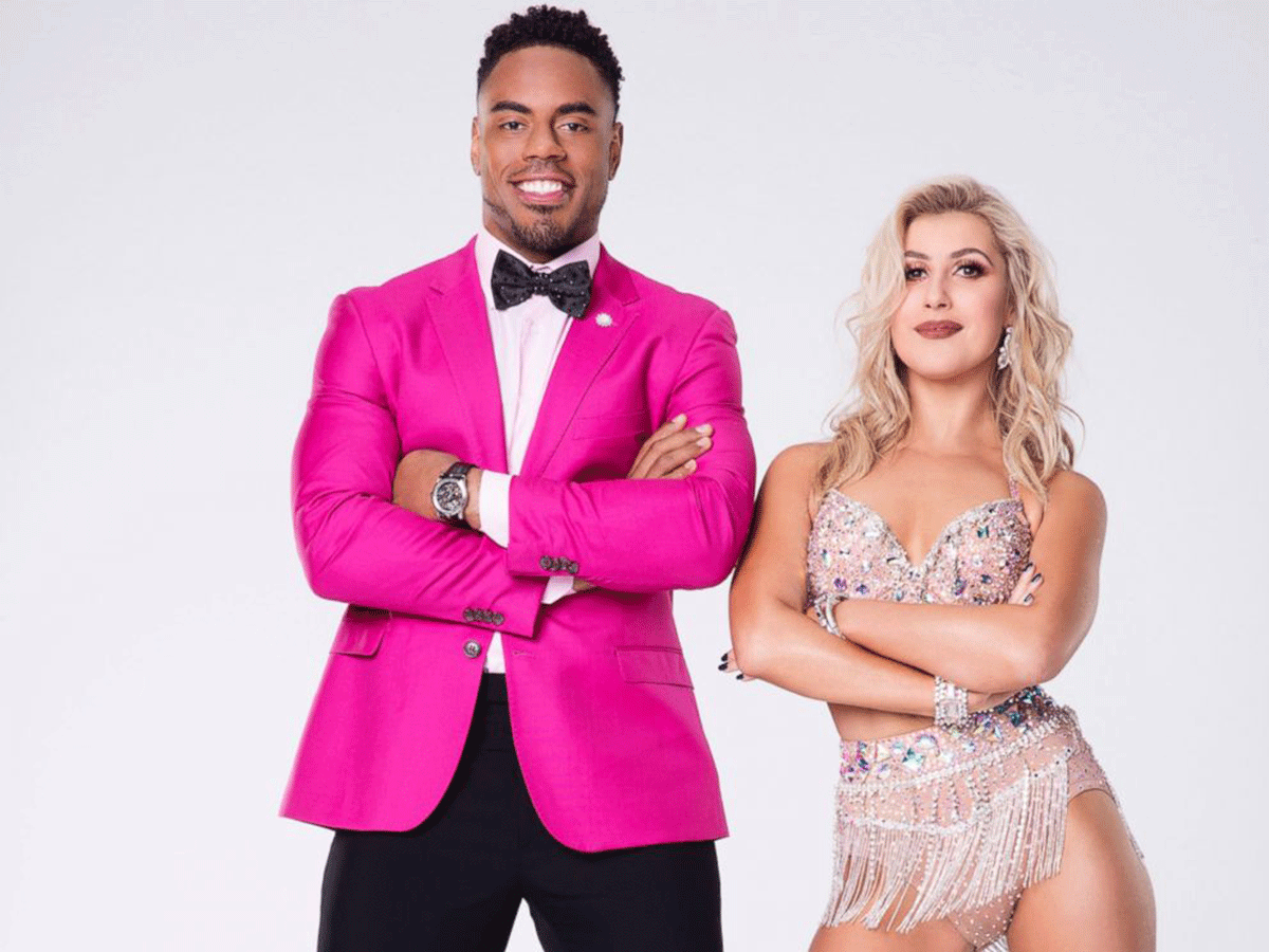 Rashad Jennings will compete with pro Emma Slater on the new season of "Dancing With the Stars."