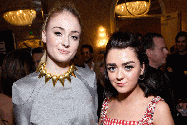 Maisie Williams Wishes Game of Thrones Costar Sophie Turner a Happy 21st Birthday.