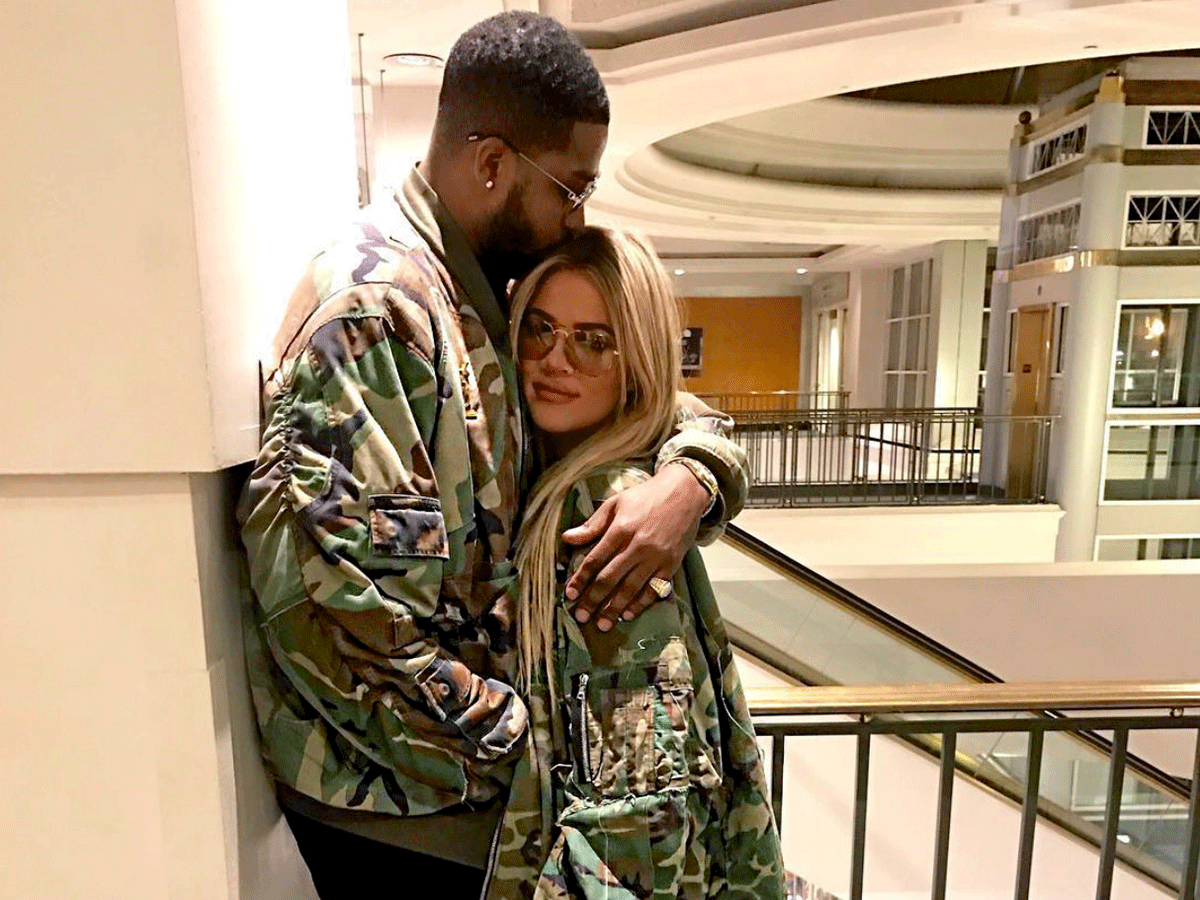 Khloe Kardashian and Tristan Thompson. Credits: Khloe Kardashian's Instagram.