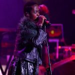 Lauryn Hill performing onstage at Fillmore Miami Beach