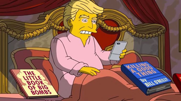 trump simpsons