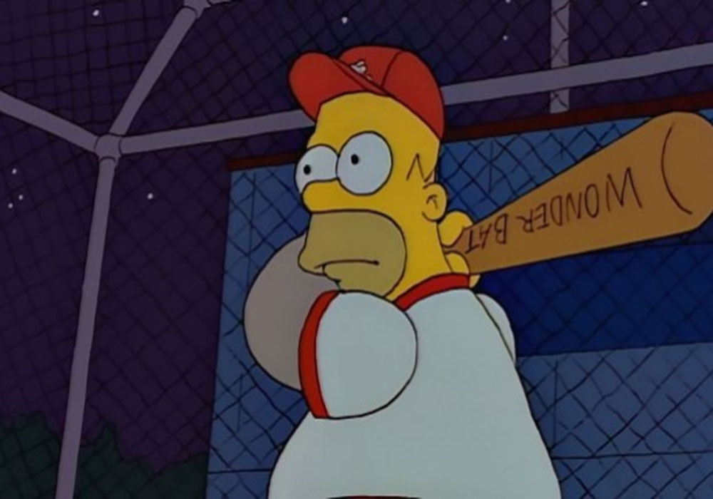 homer simpson baseball hall of fame