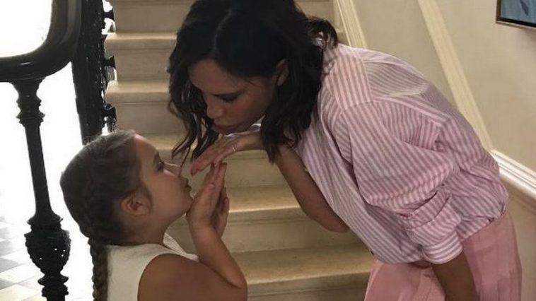 Harper And Victoria Beckham