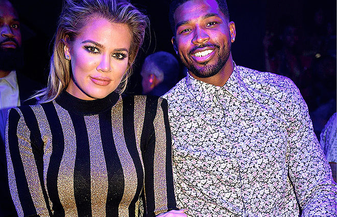 Khloe Kardashian And Tristan Thompson at LIV at Fontainebleau