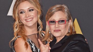 billie lourd carrie fisher