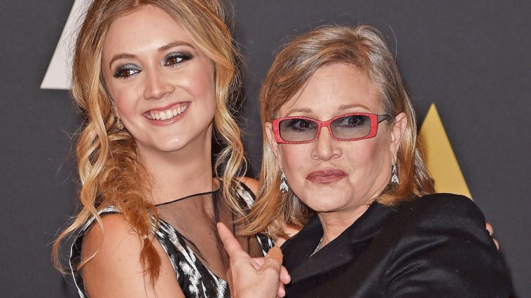 billie lourd carrie fisher