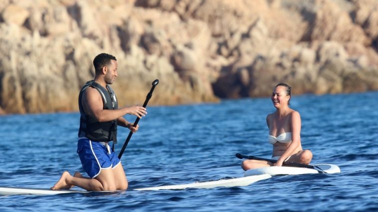 Chrissy Teigen Sardinia