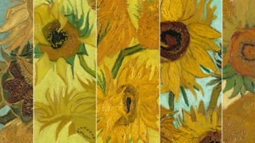 van gogh sunflowers