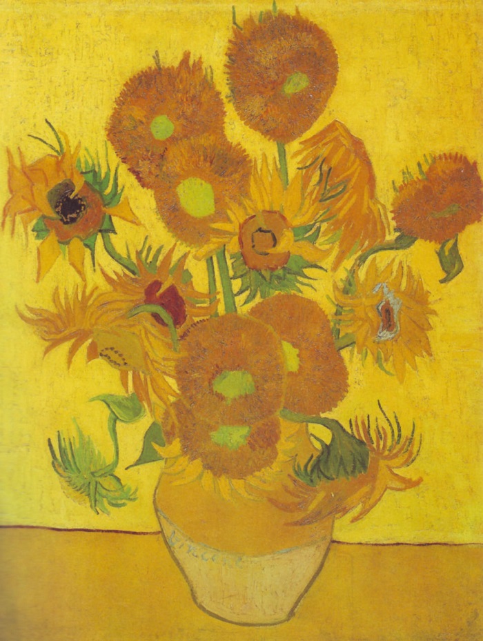 van gogh sunflowers