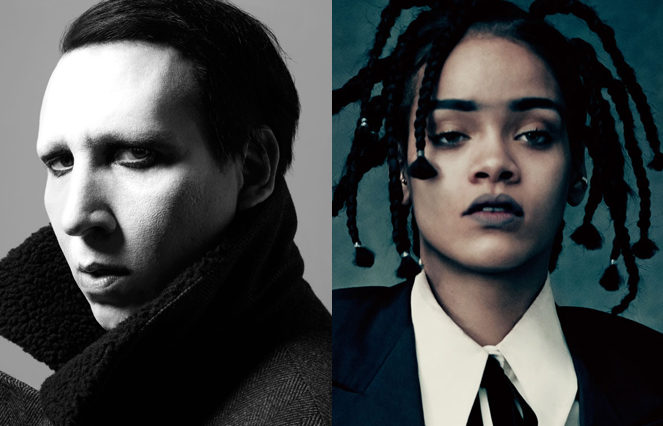 rihanna marilyn manson