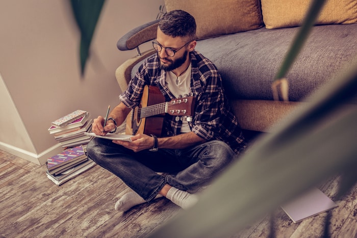 Singer Writing Songs