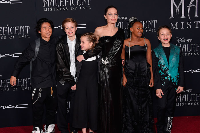 Angelina Jolie Talks about Her Six Children after Split from Husband Brad Pitt