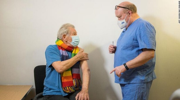 Lord of the Rings Actor, Gandalf, Expresses Joy after Taking COVID-19 Vaccination