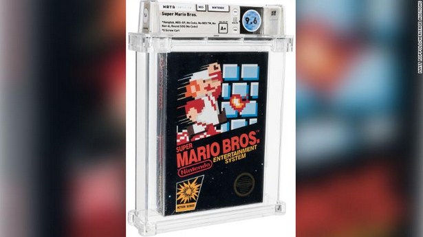 A 1986 Super Mario Game Auctions For $660,000 after Being Forgotten for 35 Years