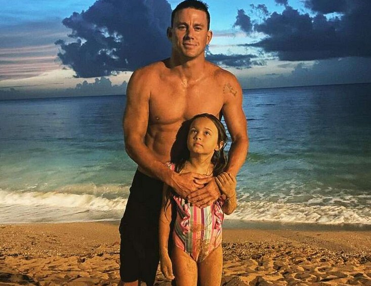 Actor Channing Tatum Shares First-Ever Photo Of His Daughter on a Scenic Beach